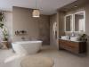 Акриловая ванна BelBagno Uno BB701-1700-750-K отдельностоящая, овальная, с ножками, со сливом-переливом, с донным клапаном фото 4