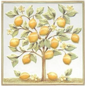 Декор Kerama Marazzi Капри TLA001 Лимонное Дерево 20x20