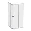 Душевой уголок Am.Pm Sunny W87G-403-9090-MT профиль серебро, стекло прозрачное, 90x90
