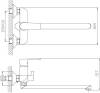 Универсальный смеситель Haiba HB22804 фото 2