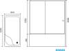Душевой уголок Royal Bath RB 8120BP-C-L фото 7