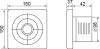 Вытяжной вентилятор Electrolux Slim EAFS-100T с таймером фото 2