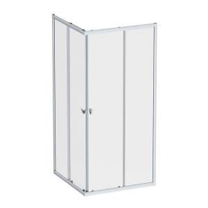 Душевой уголок Am.Pm Sunny W87G-403-9090-MT профиль серебро, стекло прозрачное, 90x90