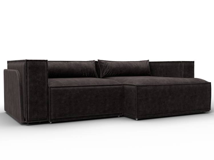 Диван угловой Лига Диванов Лига-061 131148 Коричневый