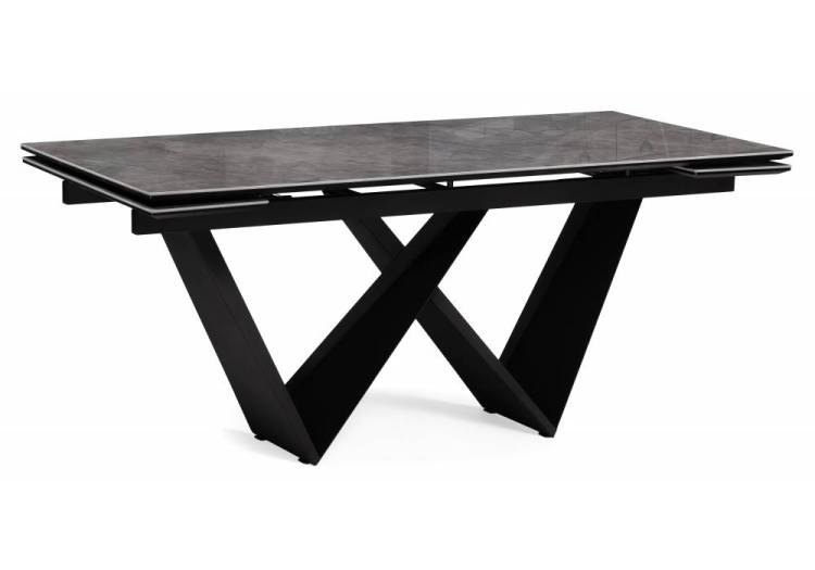 Стол Woodville Бор 588043 baolai, черный 180(240)x90x78