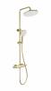 Душевая стойка Wonzon & Woghand WW-B3035-A1-BG с термостатом, золото