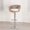 Стул барный Tetchair Vimta (mod.4021S) 21829 бежевый, натуральный, хром фото 13