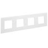 Рамка 4-постовая IEK Skandy SK-M42-G-K01 арктический белый