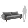 Диван Bradex Home Scott FR 0477 пыльно-розовый, трехместный фото 11