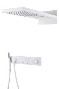 Душевой комплект Boheme Zodiac 132-MW трехпозиционная, Matt White