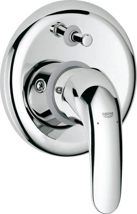 Смеситель для ванны с душем Grohe Euroeco 32747000 С ВНУТРЕННЕЙ ЧАСТЬЮ