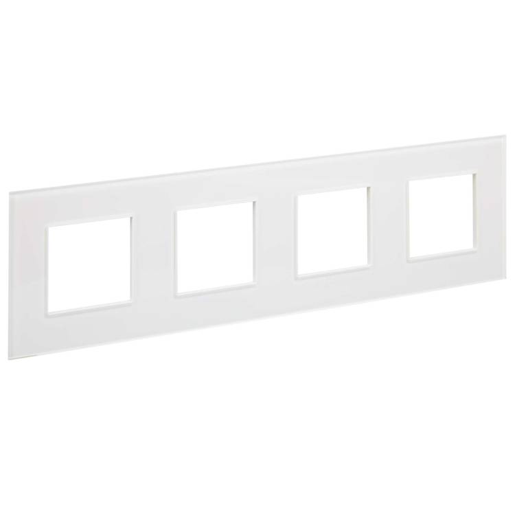Рамка 4-постовая IEK Skandy SK-M42-G-K01 арктический белый