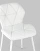 Стул Stool Group Эдвин AV 407-201-02(P) экокожа белый фото 7