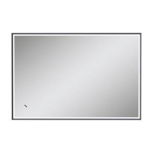 Зеркало Equil Smile zSMILE100 с подсветкой, серый муар, 100x70