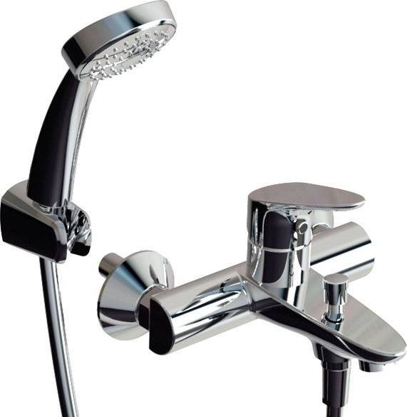 Смеситель для ванны с душем Bravat Drop F64898C-B