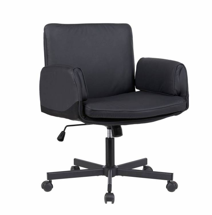 Кресло офисное Stool Group Topchairs Foldo D-802 black Черный