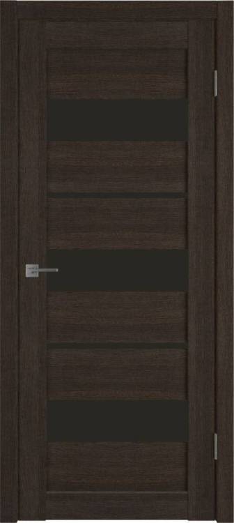 Межкомнатная дверь Владимирская Фабрика Дверей Atum 23 Wenge стекло Black Gloss 900x2000