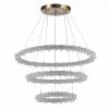Люстра подвесная ST Luce Lucchero SL6105.203.03 Золотистый/Прозрачный LED 1*160W 3000 - 6500K фото 2