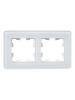 Рамка 2-постовая IEK Brite BR-M22-G-41-K01 белый фото 3
