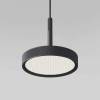 Подвесной светодиодный светильник Elektrostandard Plate 50260 LED 14W 4000K черный