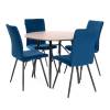 Стул Tetchair Monte Carlo Trend 24795 blue (синий), велюр фото 15