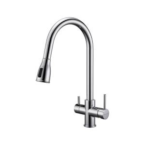 Смеситель для кухни Paulmark Lange La214212-CR хром