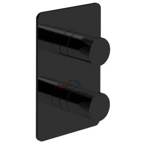 Смеситель Giulini Futuro F8277NO термостатический, черный матовый