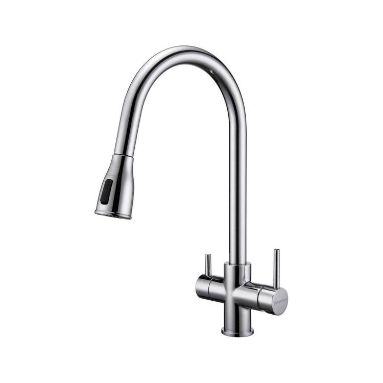 Смеситель для кухни Paulmark Lange La214212-CR хром