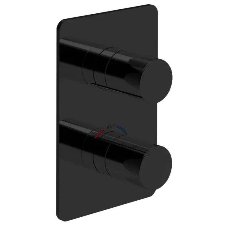 Смеситель Giulini Futuro F8277NO термостатический, черный матовый