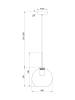 Подвесной светильник Freya Modern FR8002PL-01BS фото 5