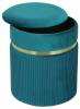 Пуф-сундук Stool Group Миранда 19B352VA-8167-64 велюр бирюзовый с ящиком фото 4