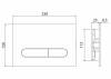 Система инсталляции для унитазов BelBagno BB001-120/BB005-PR-CHROME кнопка хром фото 9
