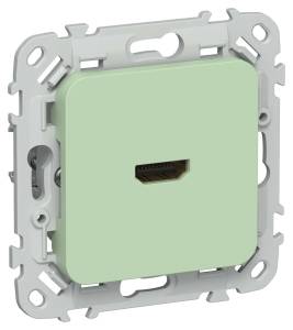 Розетка HDMI IEK Flite FI-H10-K93 фисташковый