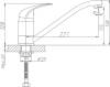 Смеситель для кухни Haiba HB4903 фото 3