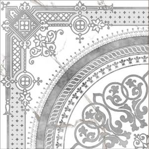Декор Grasaro Marble Classic G-270/G/d02 Snow White 40x40 Декор Grasaro Marble Classic G-270/G/d02 Snow White 40x40