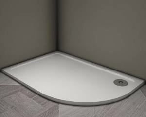 Душевой поддон Veconi Tezeo TZ11L-10090A-01-19C3 ABS белый 100x90x3