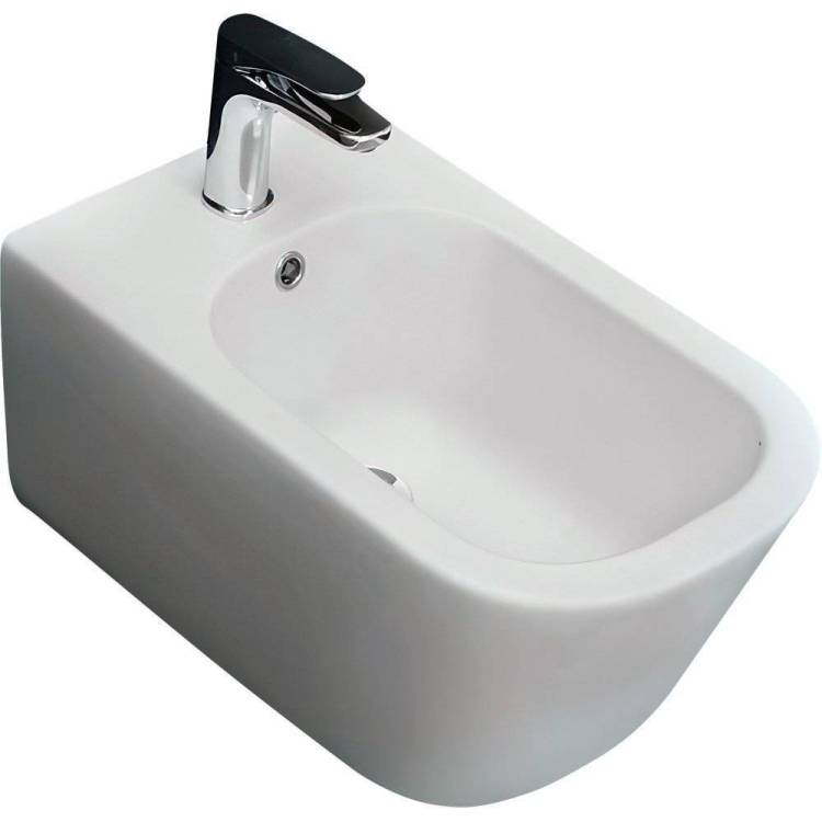 Биде подвесное Kerasan Tribeca 512530 белое матовое