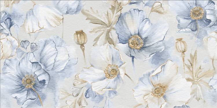Керамогранит Staroslim Decors Elite Bluebell Decor B Matt 60x120