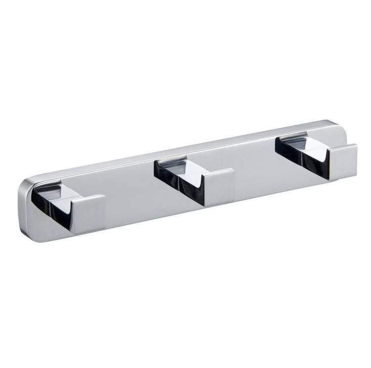 Вешалка Wonzon & Woghand WW-9535 с 3 крючками, хром