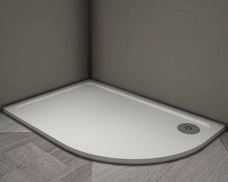 Душевой поддон Veconi Tezeo TZ11L-10090A-01-19C3 ABS белый 100x90x3