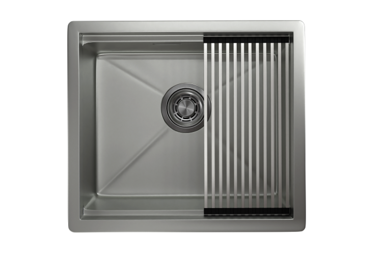 Мойка кухонная Granula Kitchen Space KS-5045U сталь матовая
