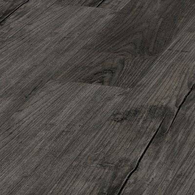 Ламинат Kronotex Exquisit 8/32 4V D4171 Тик Ностальгия Графит 1380x193