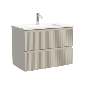 Тумба с раковиной Sancos Snob R Beige Soft, 70x52