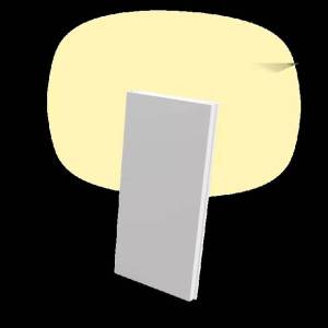 Дизайнерская панель Artpole E-0285 Kastilia LED-2 теплый свет 50x25x3.1