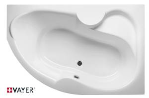 Акриловая ванна Vayer Azalia R 170x105