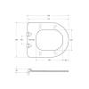 Унитаз подвесной BelBagno Amanda BB051CHR/BB076SC безободковый, с сиденьем микролифт, белый фото 10