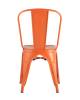 Стул Stool Group Tolix YD-H440B LG-05 оранжевый глянцевый фото 3
