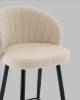 Стул полубарный Stool Group Ханнингем vd-hanningem-fl-beige бежевый, букле фото 8