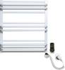 Полотенцесушитель электрический Luxrad Regular G Plus 064085 60х53 R, белый, терморегулятор selmo smart programm с пультом