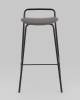Набор из 4 барных стульев Stool Group Mantis 9083T dark grey X4 темно-серый, экокожа фото 3